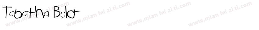 Tabatha Bold字体转换